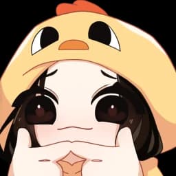 Pleading face sticker